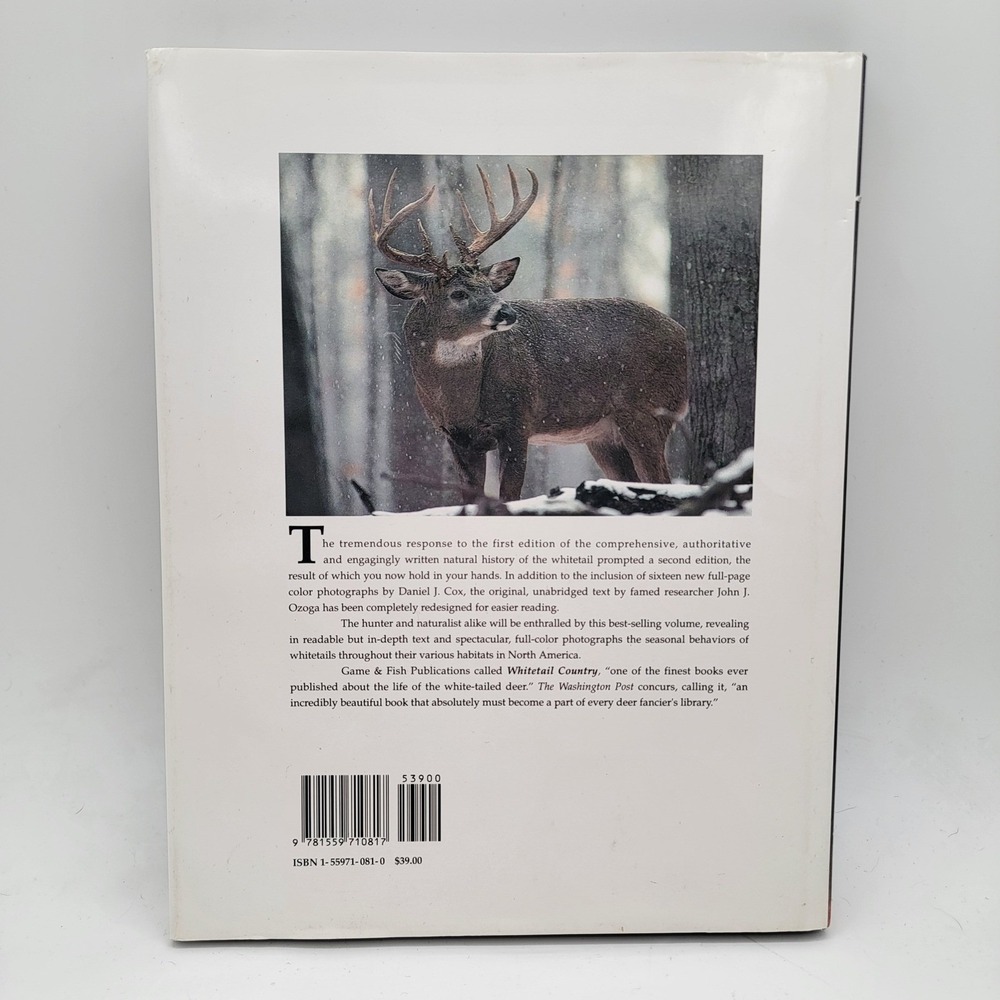 Daniel J Cox White Tail Country Hardcover Second Edition Nature Photography Good - Picture 2 of 14